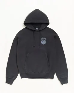 8 BALL HOODIE GARMENT DYED