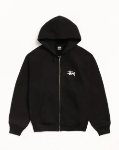 BASIC STÜSSY ZIP HOODIE