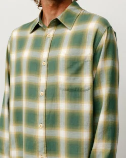 BEACH OMBRE PLAID SHIRT