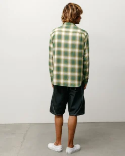 BEACH OMBRE PLAID SHIRT