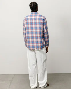 BEACH OMBRE PLAID SHIRT
