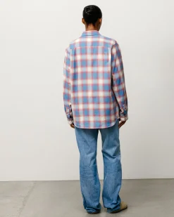 BEACH OMBRE PLAID SHIRT