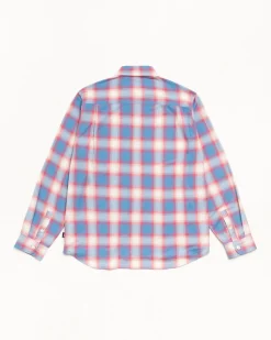 BEACH OMBRE PLAID SHIRT