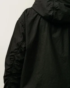 DOUBLE COTTON HOODED JACKET