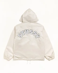 HOODED COACHES JACKET