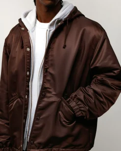 HOODED COACHES JACKET