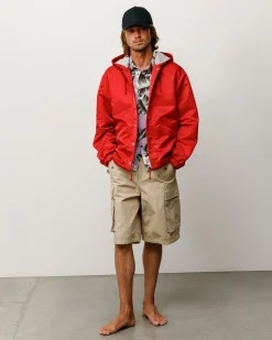 HOODED COACHES JACKET