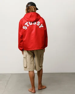 HOODED COACHES JACKET