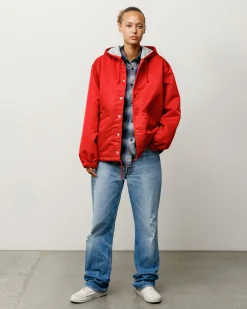 HOODED COACHES JACKET
