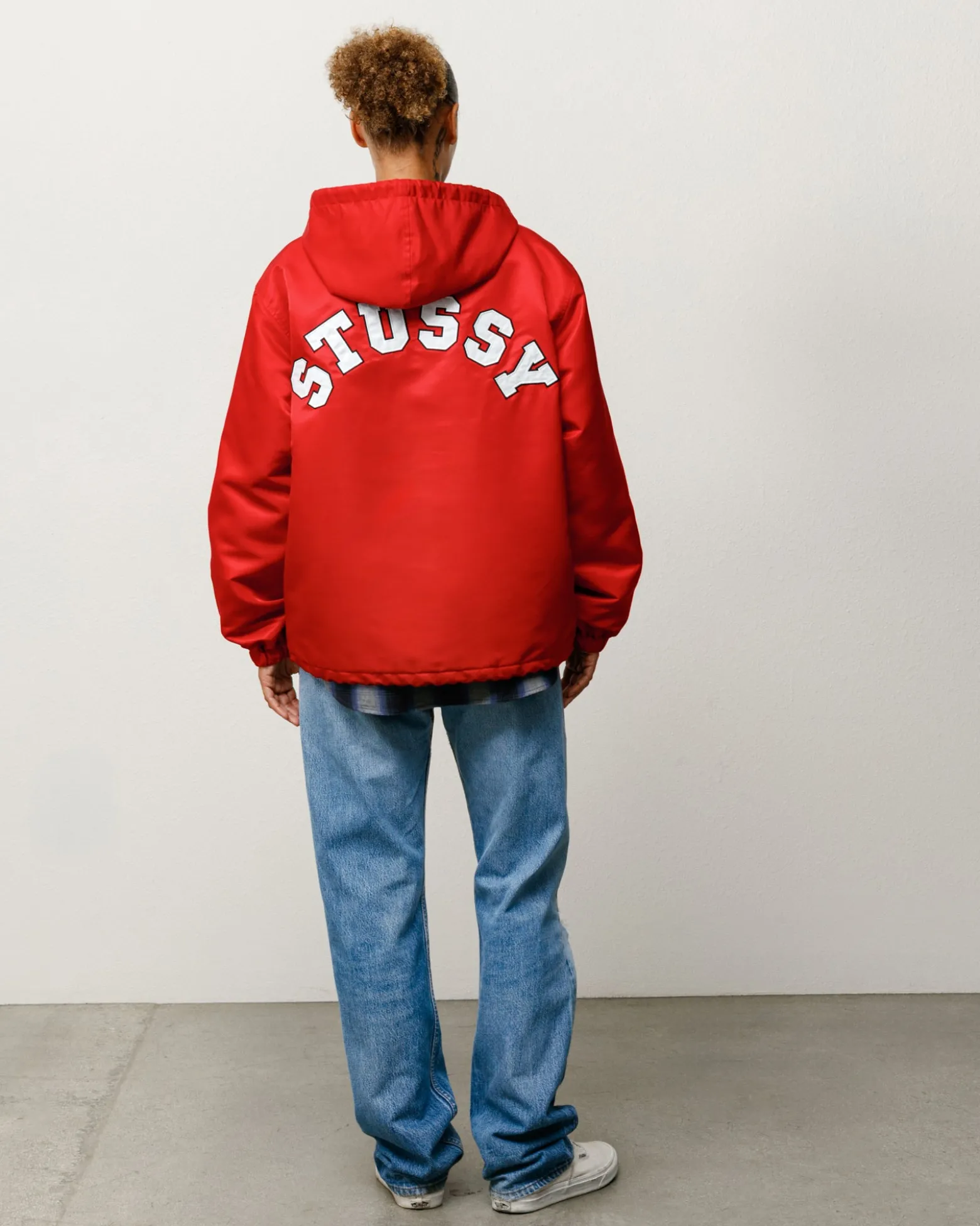 HOODED COACHES JACKET