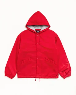 HOODED COACHES JACKET