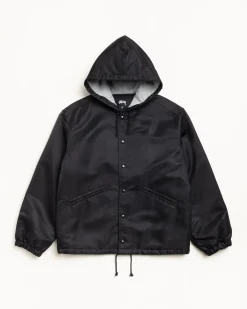 HOODED COACHES JACKET