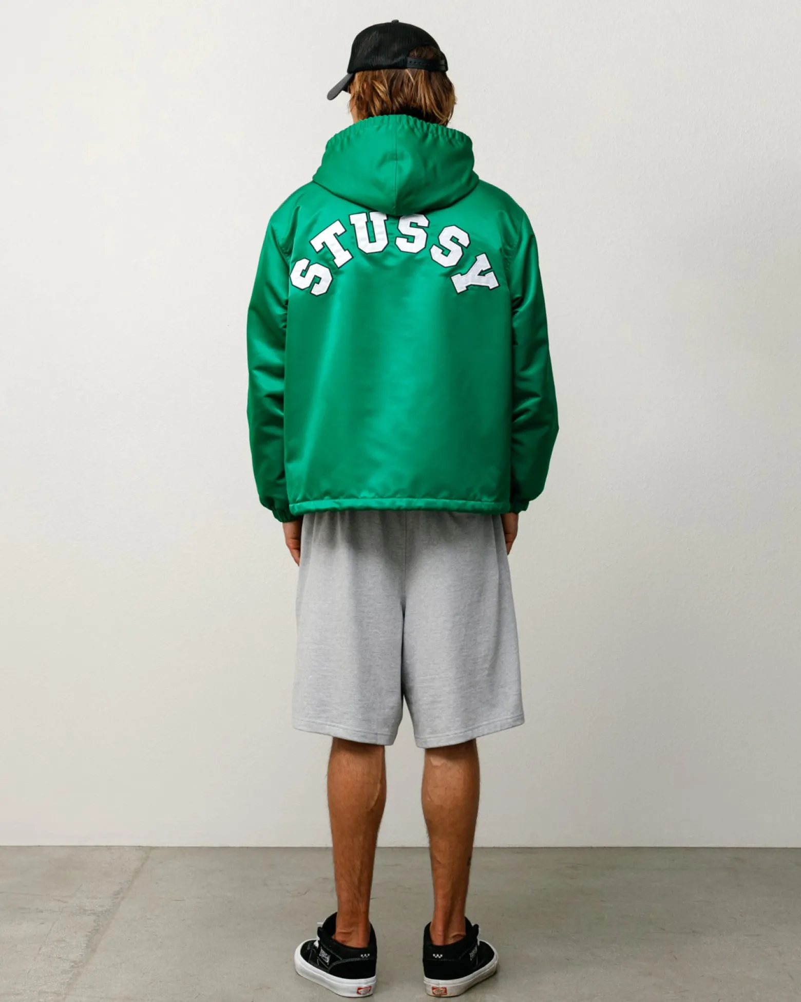 HOODED COACHES JACKET