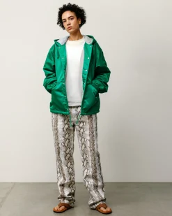 HOODED COACHES JACKET