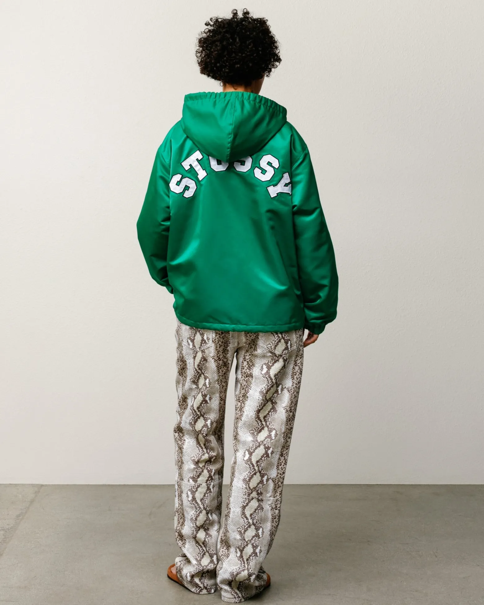 HOODED COACHES JACKET