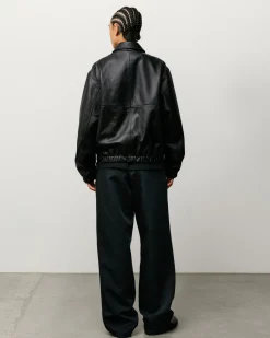 LEATHER WORK JACKET