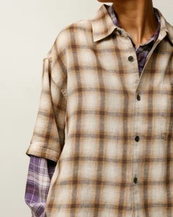 LIAM SS PLAID SHIRT