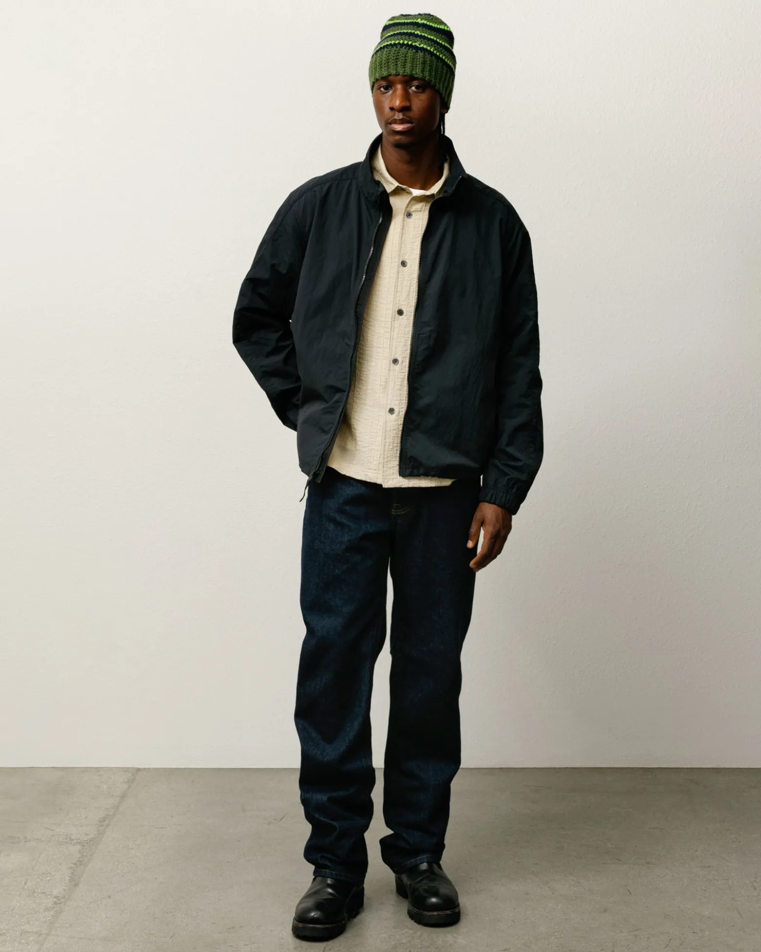 LIGHTWEIGHT MOCK JACKET