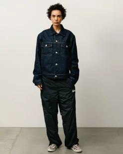 LINED DENIM TRUCKER JACKET