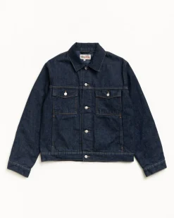 LINED DENIM TRUCKER JACKET