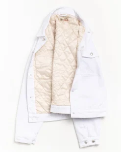 LINED DENIM TRUCKER JACKET