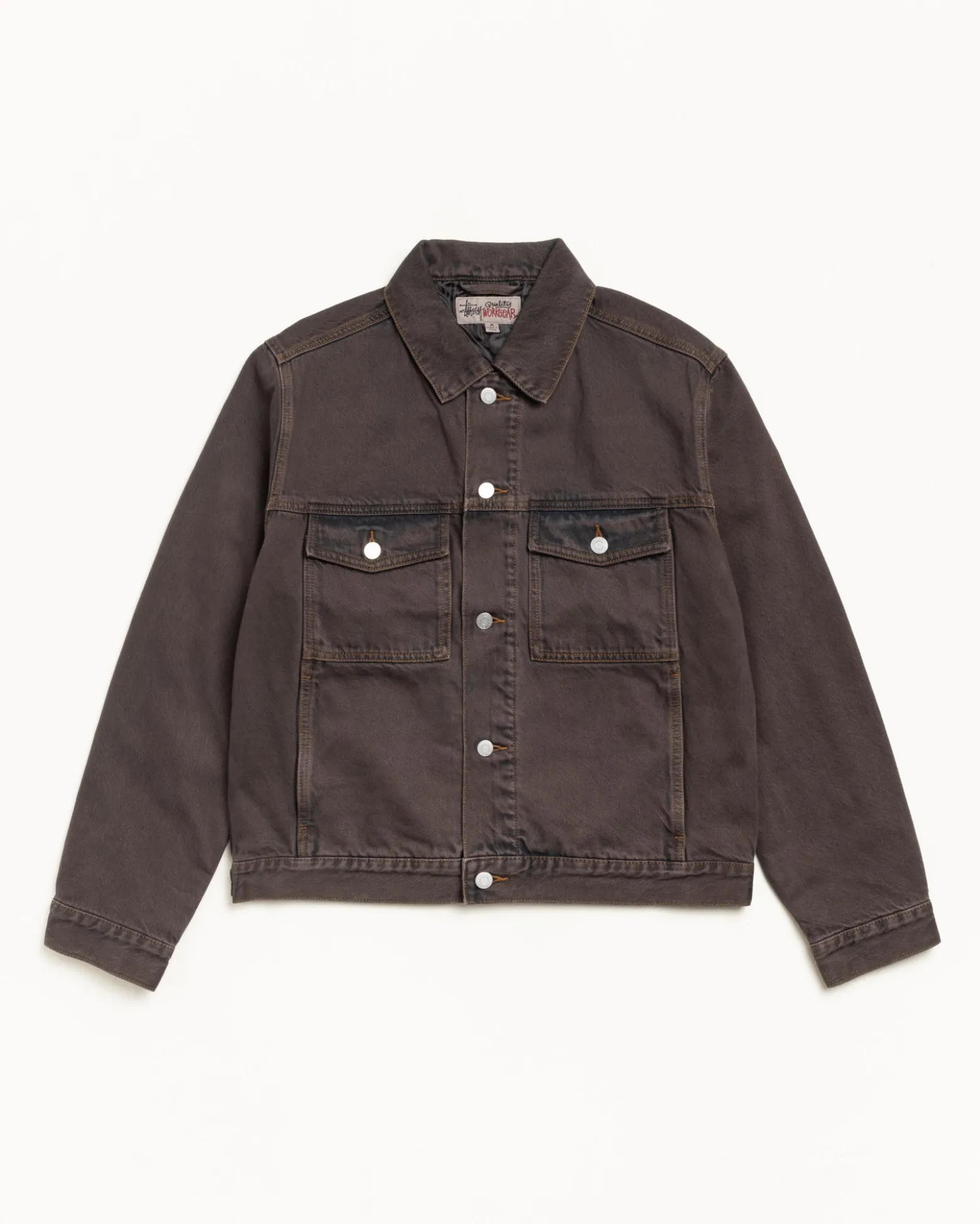 LINED DENIM TRUCKER JACKET