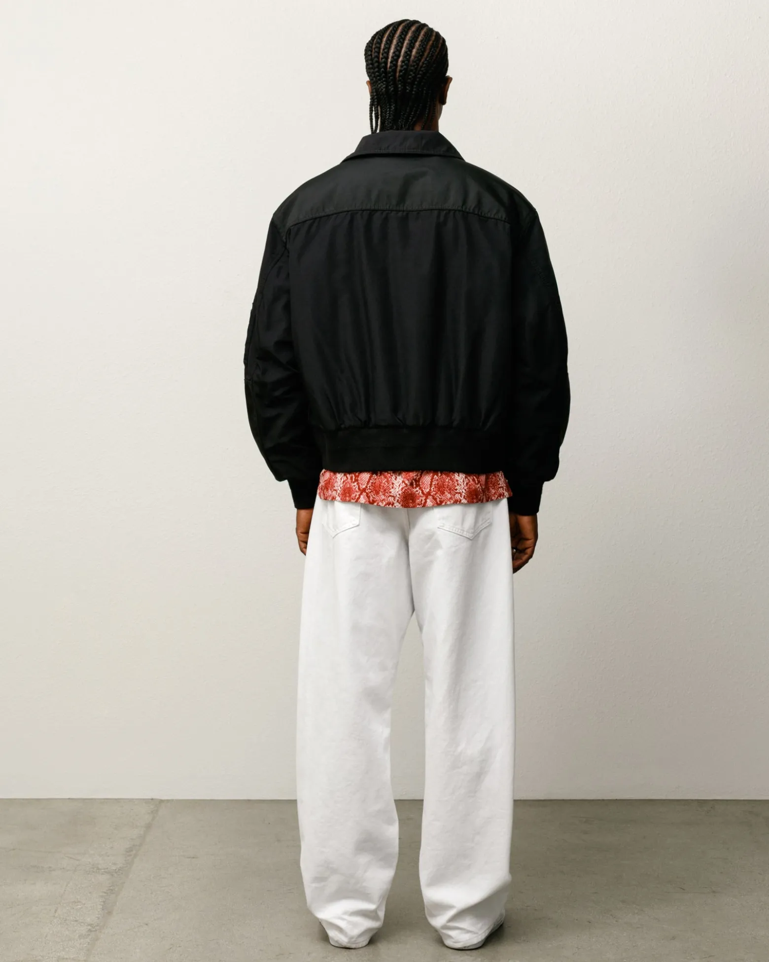MOCK NECK FLIGHT BOMBER