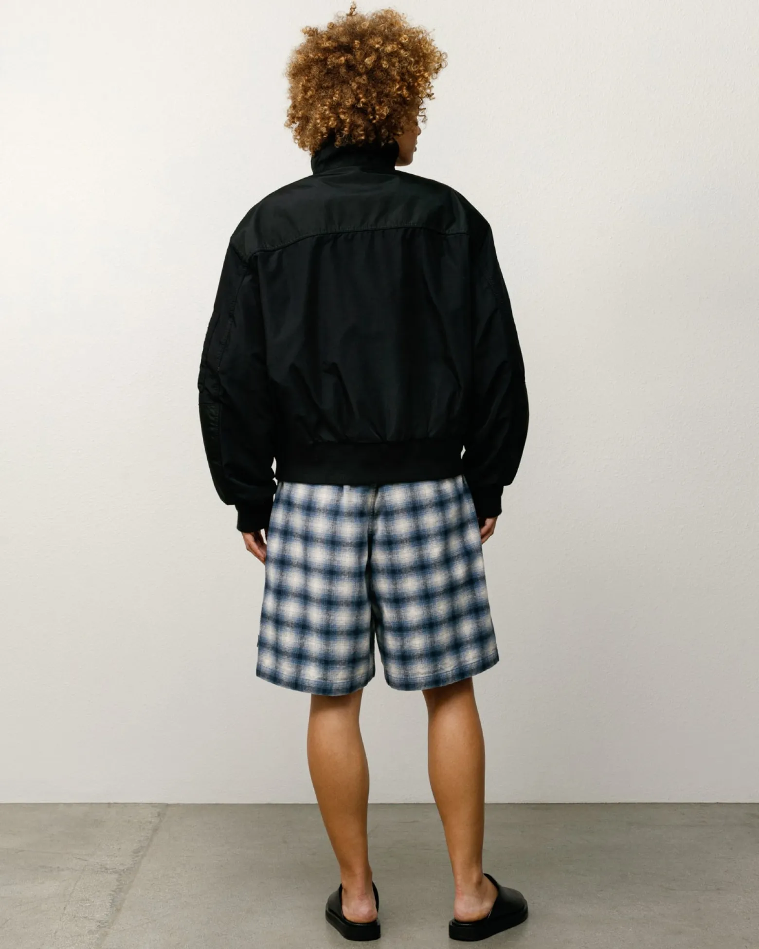 MOCK NECK FLIGHT BOMBER