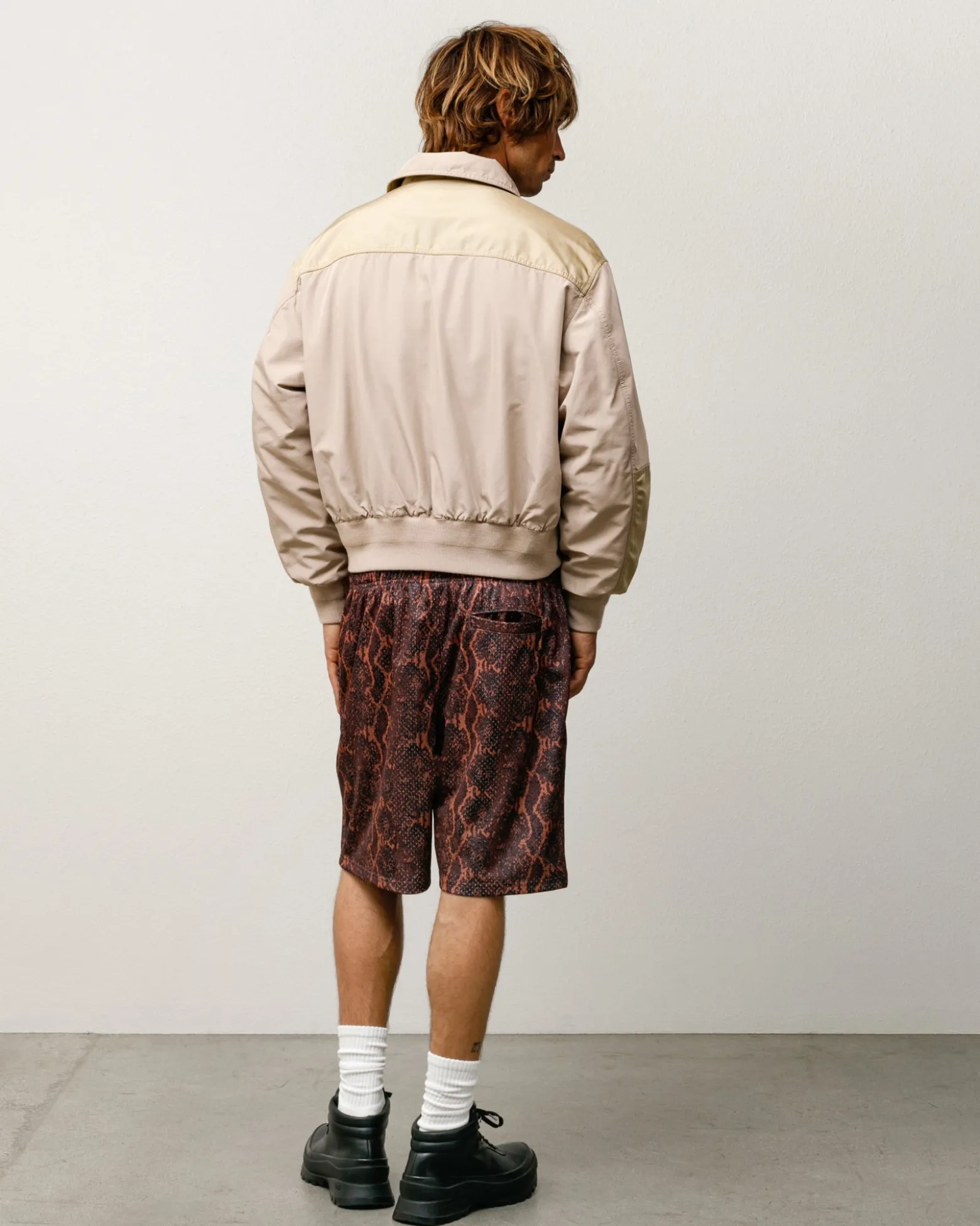 MOCK NECK FLIGHT BOMBER
