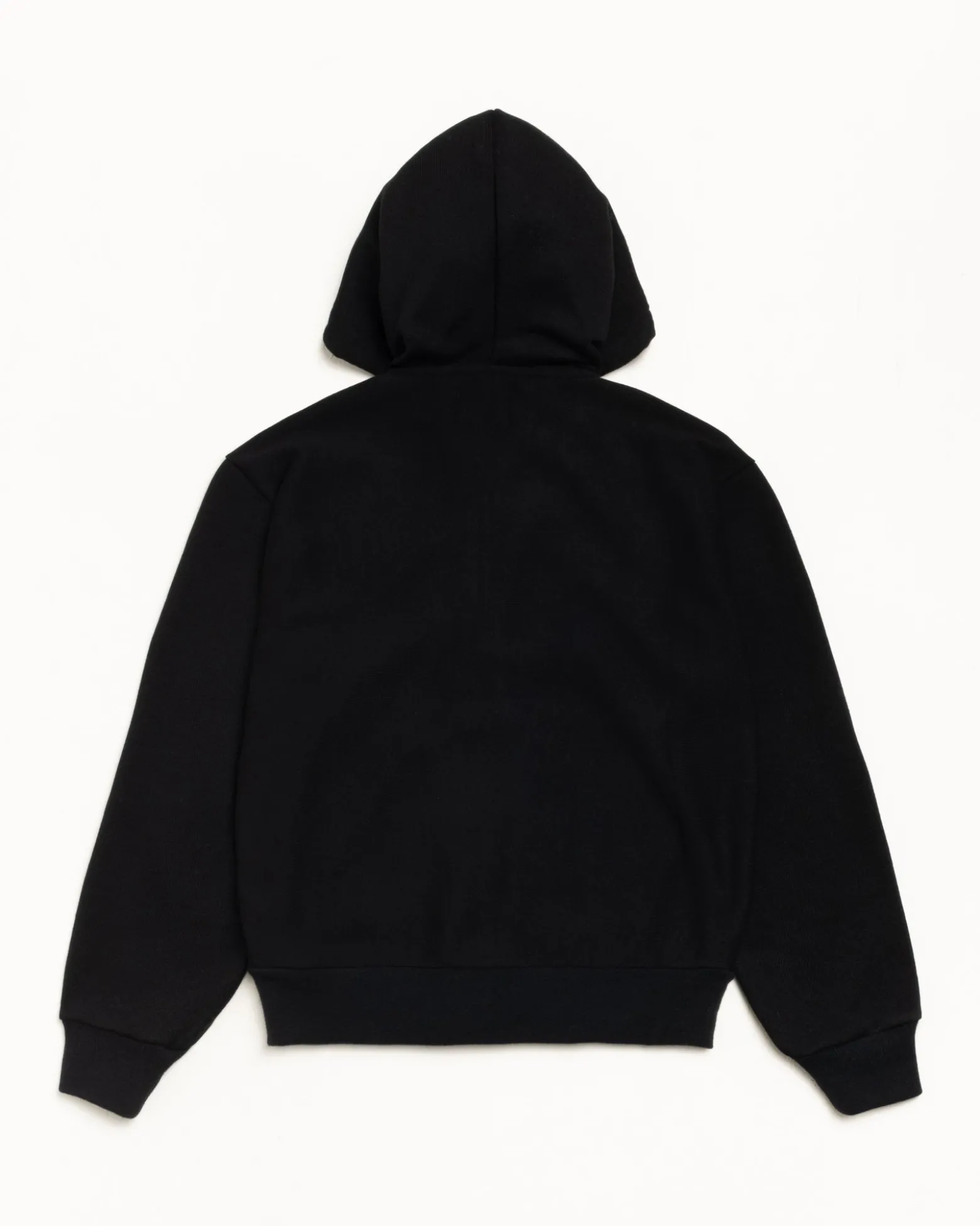 PATCH ZIP KNIT HOODIE