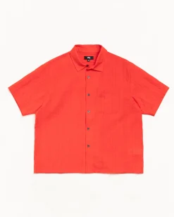PLEATED TEXTURED SHIRT