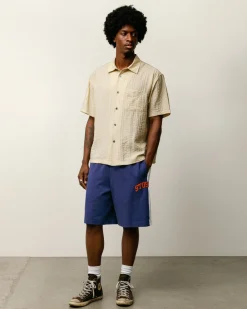 PLEATED TEXTURED SHIRT