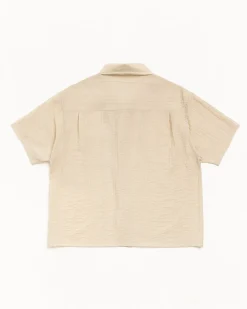 PLEATED TEXTURED SHIRT