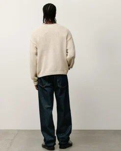 ROLL V NECK SWEATER