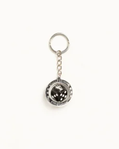 SPINNING DICE KEYCHAIN