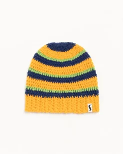 STRIPE KNIT SKULLCAP
