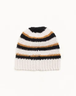 STRIPE KNIT SKULLCAP