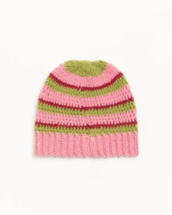STRIPE KNIT SKULLCAP