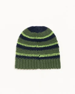 STRIPE KNIT SKULLCAP