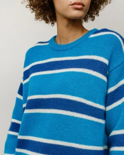 STRIPED WOOL SWEATER