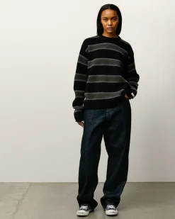 STRIPED WOOL SWEATER