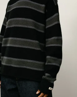 STRIPED WOOL SWEATER