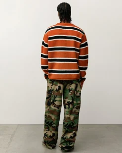STRIPED WOOL SWEATER