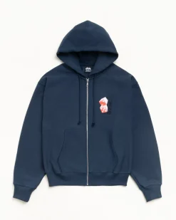 TALL DICE ZIP HOODIE