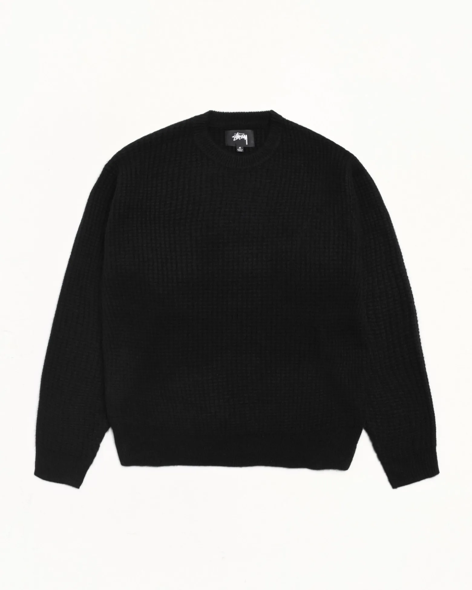 WAFFLE CASHMERE SWEATER