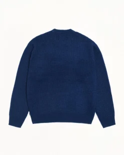 WAFFLE CASHMERE SWEATER