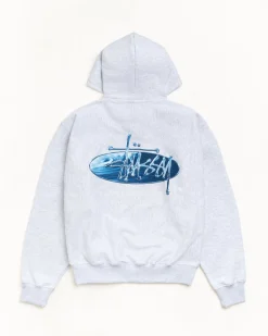 WAVE OVAL HOODIE