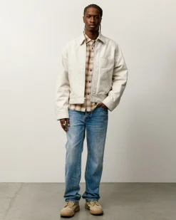 WORK JACKET COLLARED